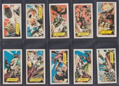 Trade cards, Walls Ice Cream, Doctor Who Adventure (set 36 cards) (vg a few gd)