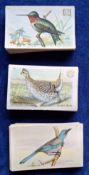 Trade cards, Church & Dwight Useful Birds of America, 3 sets Series 2, 4 (both 30 cards) & 8 (15