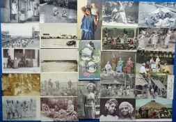Postcards, Foreign, a mixed foreign selection of approx. 43 cards inc. scarce card of a brothel in
