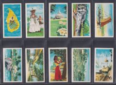 Trade cards, The Island of Ceylon, 3 sets plus 1 near set. Sets are Poyser Sons & Crouchley,