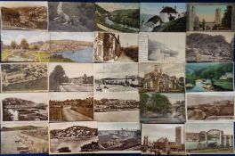 Postcards, South Devon, a collection of approx. 100 cards of South Devon, with a few RPs of Royal
