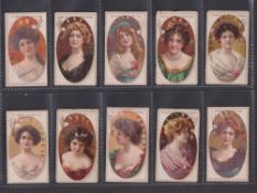 Cigarette cards, Cuba, Cabanas, two part sets, Beauties - Palette Girls (16/25) and Beauties -