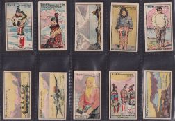 Trade cards, Rich's Denmark, 2 sets Kina Serie II (Chinese Warriors, set of 50 cards) Groenlands (