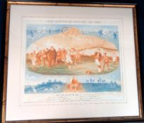 Tobacco issue, Cope's Golf Card No 2, More Humours of Golf, The Tee Shot, a large print issued by
