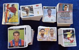 Trade stickers, Football, 7 part sets, Sun Soccer 90-91 (only a few missing), Panini Super Players