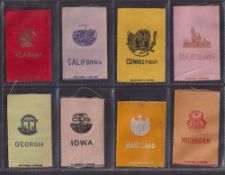 Tobacco silks, Anon (Princess Loraine), State Seals, see CRB 138, page 72, 19 different (gen. gd) (