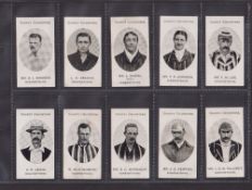 Cigarette cards, Taddy, County Cricketers, Somersetshire (set, 15 cards) (some with slight marks /