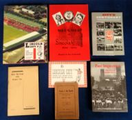 Lincoln City FC, small collection of seven items, 'Down the Years with Lincoln City' by John Sawyer,
