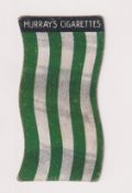 Cigarette card, Murray's, Football Colours (Shaped, Murray's Cigarettes), type card, Belfast