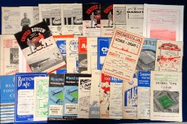 Football programmes, a collection of approx. 35 1950's programmes inc. Blackpool v Manchester Utd