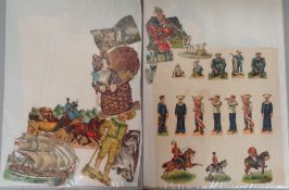Ephemera, Scrap Books, a collection of 7 Victorian scrap books containing a selection of greetings