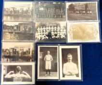 Postcards, an interesting Ipswich Police collection of 10 cards with 3 RPs of Ipswich Swimming