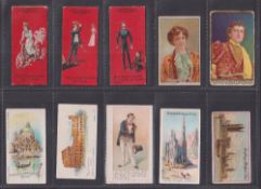 Cigarette cards, small mixture 35 cards including Clarke Well Known Sayings (3), Smith Tour Round