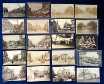 Postcards, Berkshire, Reading 41 cards to include Proclamation of George V, Audley Street, Friar