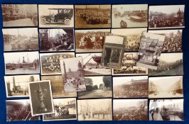 Postcards, Yorkshire, Hull, 57 cards to include The Post Office, King Edward Street, Alexandra Dock,