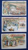 Postcards, Advertising, H J Heinz 57 Varieties, 3 advertising postcards, (USA issues) (unused, gd)