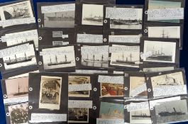 Postcards, Steam Ships a collection of 176 items detailing the history of Steam Navigation. A