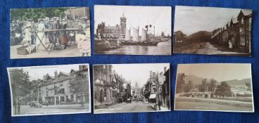 Postcards, Wales & Shropshire, 35 cards many better examples including several Newport Transport