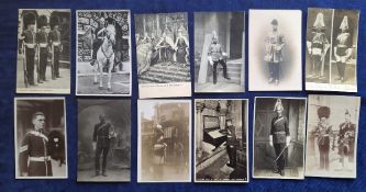Postcards, Military, approx. 100 cards, RPs, artist drawn and printed to include many Harry Payne