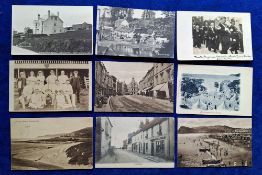 Postcards, Devon, approx. 230 cards to include Seaton, Salcombe, Tiverton, Torcross, Woolacombe,