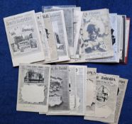 Postcards, Newspapers, 52 cards all with Newspaper Covers with mainly View insets, many countries