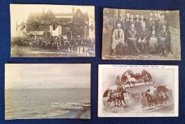 Postcards, Social History, 46 cards mainly UK interesting selection including Yelverton Horse & Pony