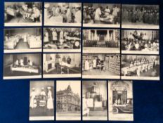 Postcards, Red Cross, Mission de la Croix-Rouge Japonaise, Hospital Benevole, Paris, 16 cards
