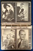 Postcards, Jazz Singers, early 20thC singers, 99 cards to include Count Basie, Benny Goodman,