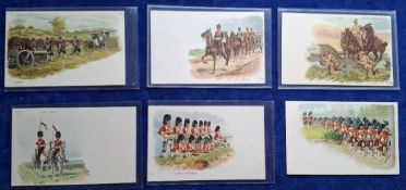 Postcards, Military, 15 cards, all signed by F O'Beirne (2 are initialled 'F O B') numbered 1135