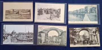 Postcards, Salonica Macedonia over 110 cards mainly topographical views, and a few Social History