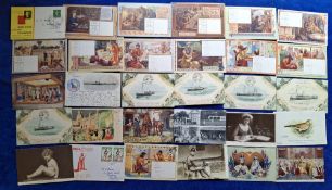 Postcards, Advertising, a selection of approx. 70 cards to include JS Fry & Sons, Castle Brewery,