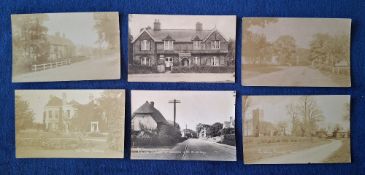 Postcards, Essex, 27 cards various villages; Rewinder (5, including Princes Hill RP), Langley (4,