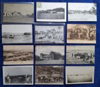 Postcards, South Africa, a collection of approx. 240 cards to include mule trains, ethnic, military,