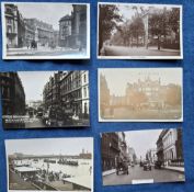 Postcards, London, 20 cards (19 RP) mainly Central London including Chelsea Embankment, Feeding
