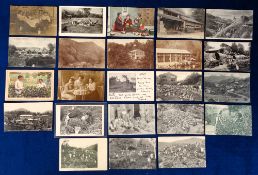 Postcards, Tea Drinking, a collection of 47 cards showing tea plantations, tea pluckers, tea