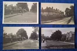 Postcards, Surrey, Claygate, 10 cards including St Leonards Rd RP, Beaconsfield Rd RP, Vale Rd RP,