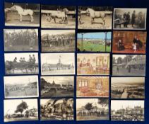 Postcards, Agricultural Shows, 36 cards, RPs, printed and artist drawn to include Royal Show