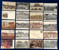 Postcards, Advertising, Agricultural, 35 cards to include Molassine Co., Taylor's Manure, Joseph