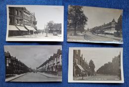 Postcards, London Suburbs, 25 cards all RP's of Wandsworth & Clapham. Wandsworth cards include
