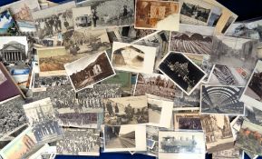 Postcards, Luxemburg, Italy, Venice, Milan, Genova, a collection of 500+ cards to include rail,