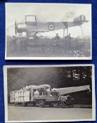 Postcards, Aviation Social History, 10 cards all RP's relating to Sopwith Aviation Co Ltd Kingston