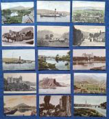 Postcards, Railway Official, 30 cards mostly views, a few others (Steamers, Railway Carriages etc)