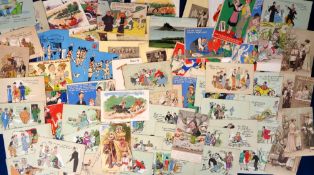 Postcards, Miscellaneous, 150+ assorted subject cards to include Tucks 'The Gorgeous East - A