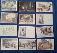 Postcards, Opera 55 cards, nearly all Italian cards including Singer Maria Labia Carmen RP (5),