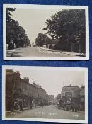 Postcards, London Suburbs, 10 cards all RP from Barnes & Sheen; Sheen Lane, Palewell Park Sheen,