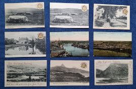 Postcards, Railway Official, Scotland & Ireland Lines, 20 cards Glasgow & SW including Chromo
