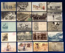 Postcards, Cycles and Motorcycles, 32 cards, mainly advertising cards to include the New-Departure
