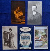 Postcards, Surrey, Social History, Local Richmond Surrey interest, 5 cards, Hugo Sharpley,