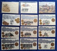 Postcards, Boer War, approx. 200 cards to include RPs, printed and artist drawn. Subjects include