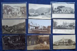 Postcards, South Africa, approx. 150 cards RPs and printed, mainly Transvaal, Pretoria and